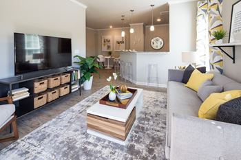 Spacious walk in and linen closets